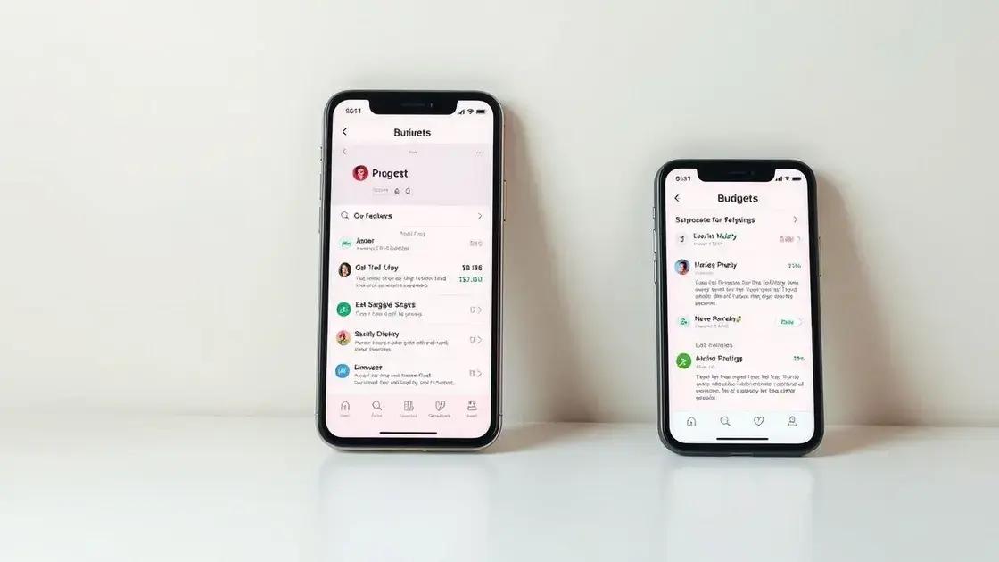 Comparing top budgeting apps