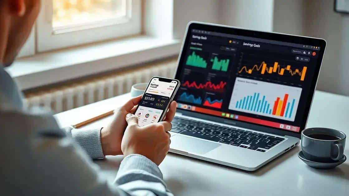Tools and apps for savings goal automation