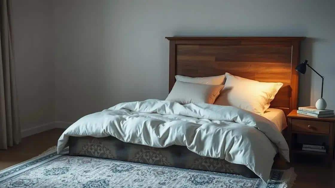 Practical tips for better sleep hygiene