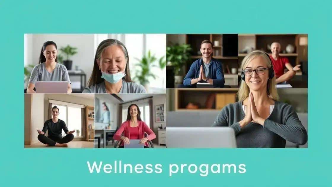 The impact of wellness programs on remote employees