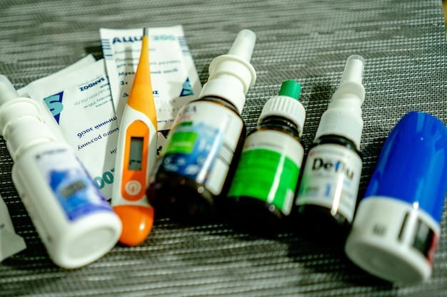 A close-up shot of various flea and tick prevention products, including topical solutions, oral medications, and collars, arranged on a clean, white surface. The focus is on the product labels and application methods.