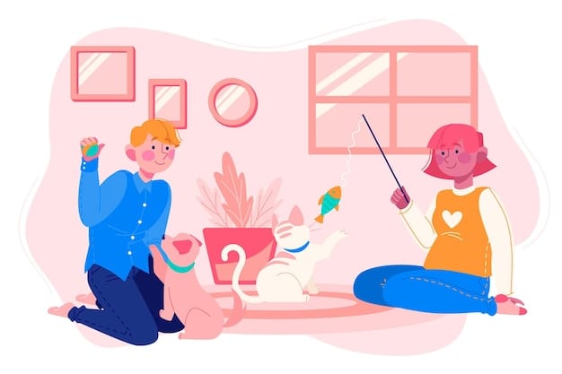 A cat calmly receiving medication (either a pill or liquid) from its owner, with the owner gently holding the cat and administering the dose in a caring manner, in a comfortable home setting.